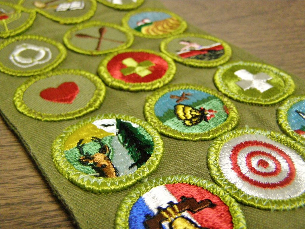 scouts badges